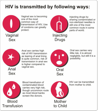 hiv transmission statistics
